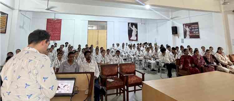 Rayat Bahra Professional University Holds Lecture on Modern Medical Treatments for Nursing Students
