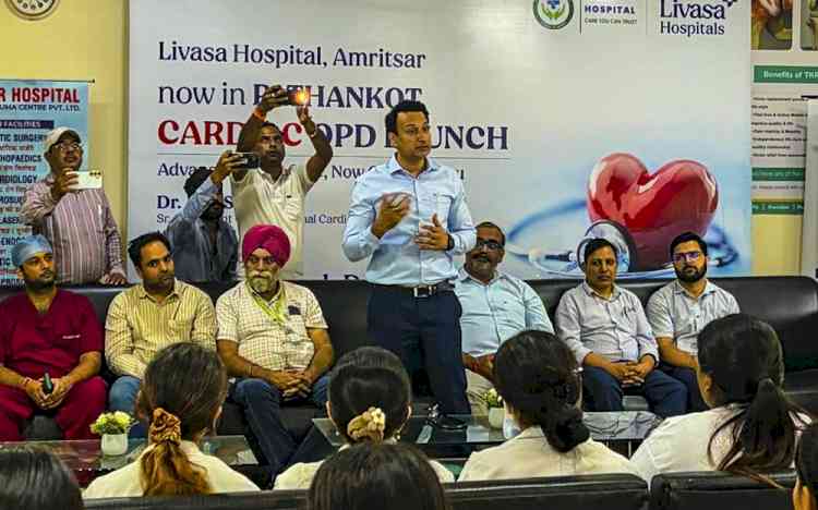 Livasa Hospital Amritsar announces cardiology OPD in Pathankot