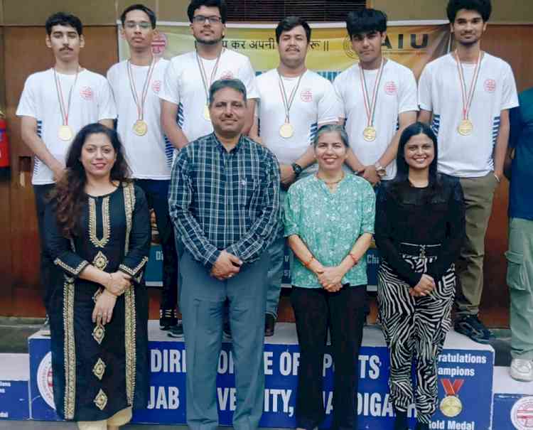 PU Campus Chess Teams Shine at Inter-College Championship 2026: Boys Complete Gold Hat-Trick, Girls Continue 10-Year Medal Streak, Secure Silver this year
