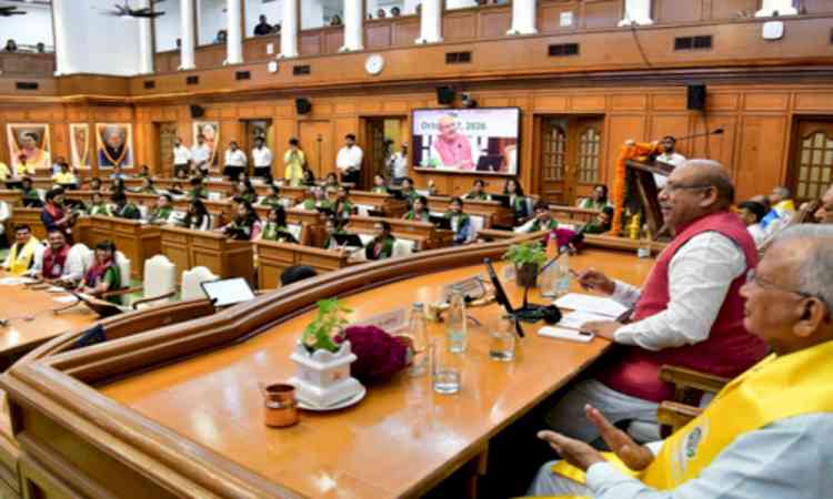 Young minds debate pollution, water conservation and climate change at Delhi Assembly