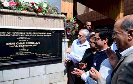 J&K CM Omar Abdullah inaugurates Rs 30.35 crore sports infrastructure in Srinagar