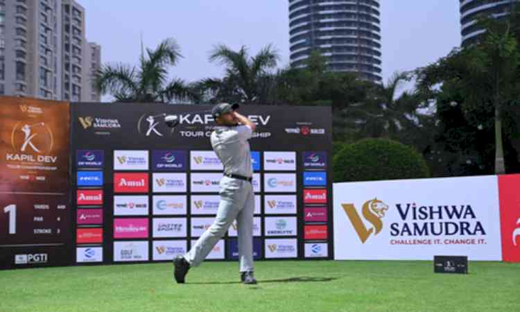 Shaurya Bhattacharya opens with a two-shot lead in Kapil Dev Invitational Tour Championship 
