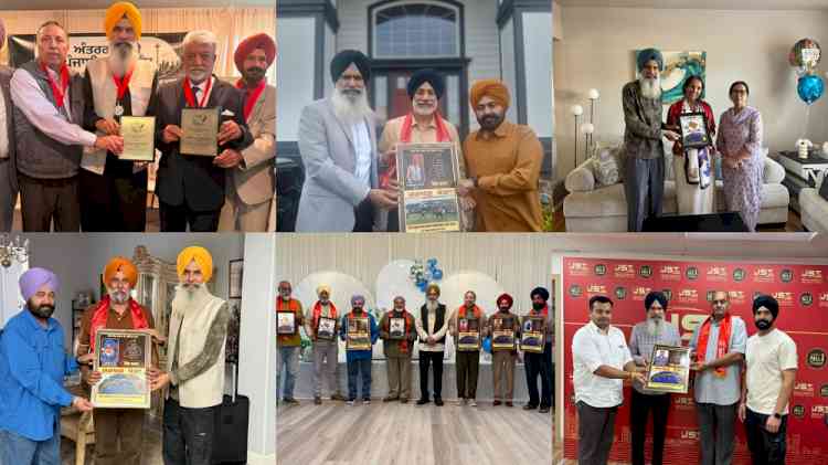 ਜਰਖੜ ਹਾਕੀ ਅਕੈਡਮੀ ਨੇ ਕੈਨੇਡਾ ਤੇ ਅਮਰੀਕਾ ਦੀਆਂ ਮਹਾਨ ਸ਼ਖ਼ਸੀਅਤਾਂ ਦਾ ਕੀਤਾ ਸਨਮਾਨ