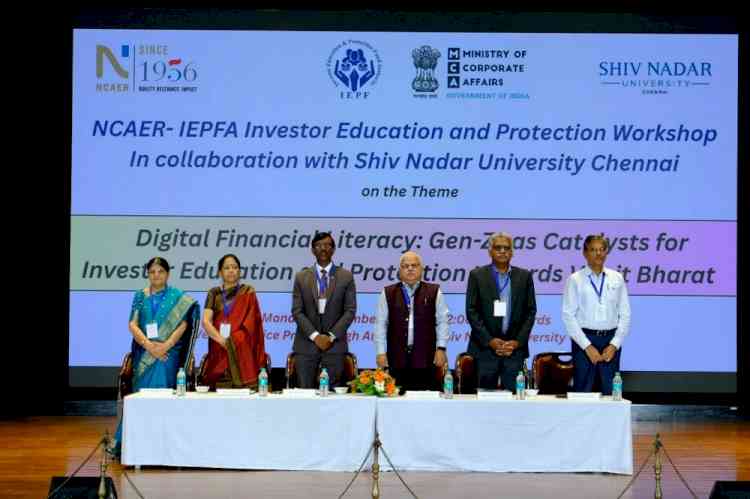 Shiv Nadar University Chennai Hosts Workshop on Digital Financial Literacy and Safer Money Choices for Gen-Z