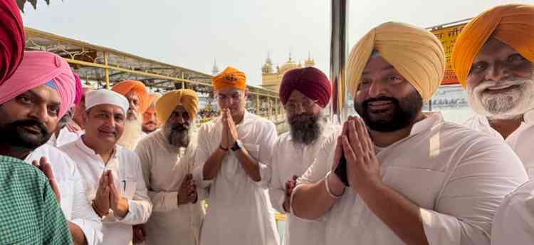 Pargat Singh Sachin Pilot begin new journey with prayers for Punjab’s well-being
