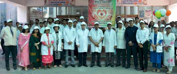 ‘Love Your Eyes’: UHSR VC urges timely eye check-ups to prevent blindness