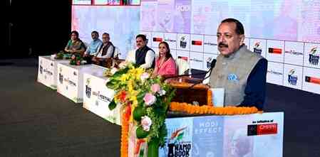 Opening space sector to private players curbs brain drain: Dr Jitendra Singh