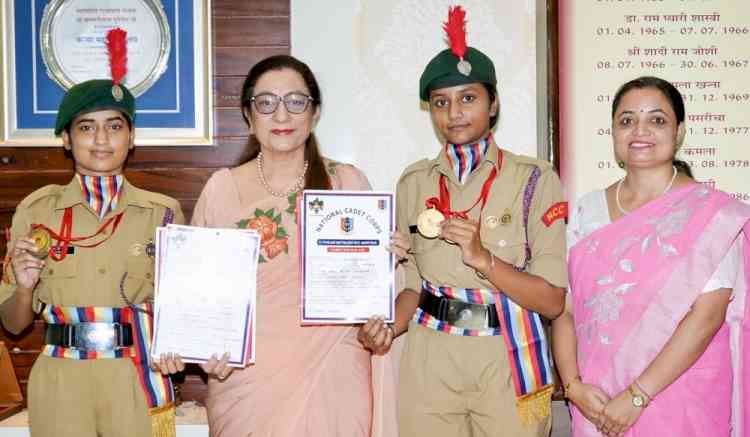 KMV NCC Cadets outshine at Inter-Group Drone Competition