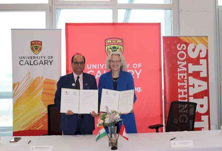 IIT Roorkee and University of Calgary Sign Agreement for Joint Doctoral Degree Program