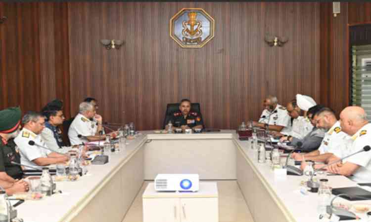 CDS General NS Raja Subramani opens residential block for sailors at Karwar Naval base