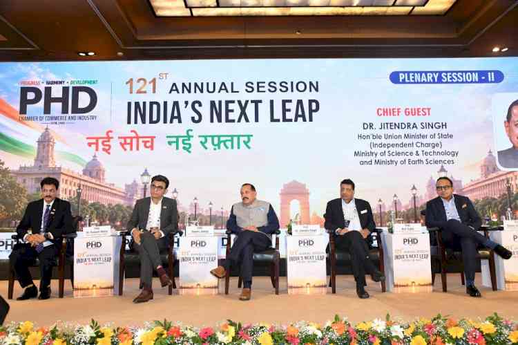 India Must Transition from a Consumer to a Creator of Technology: Dr. Jitendra Singh says at PHDCCI’s 121st Annual Session