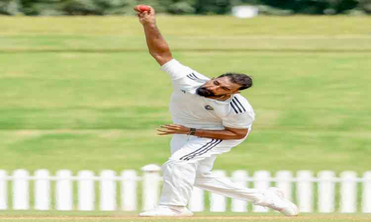 Ranji Trophy: Shami takes four-wicket haul; Smaran smashes century on captaincy debut on opening day