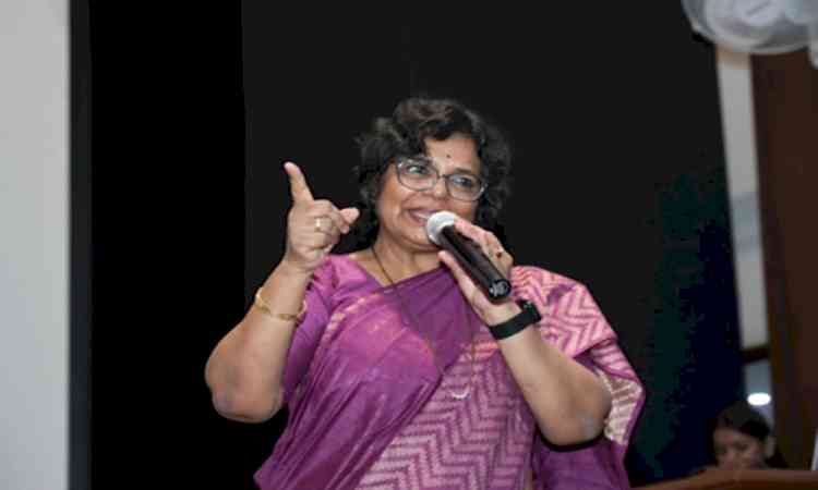 Self-motivation, confidence key to success: NCW chief Vijaya Rahatkar to DU girls