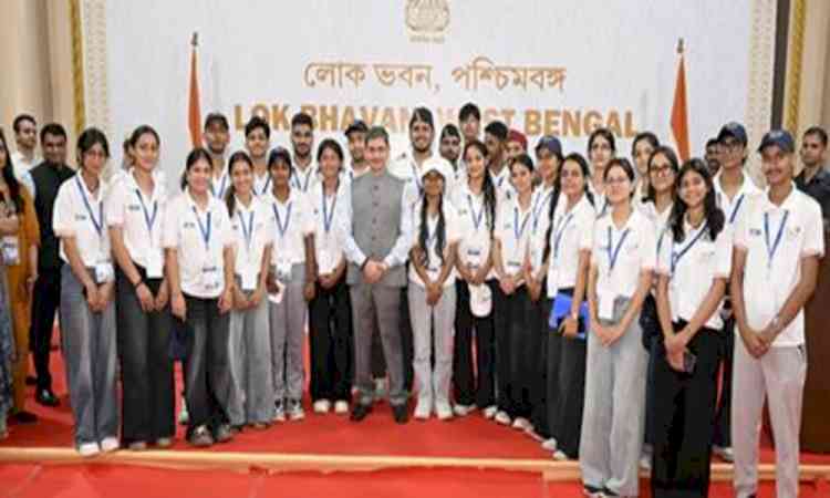 Uttarakhand college students meet Bengal Governor under Yuva Sangam initiative