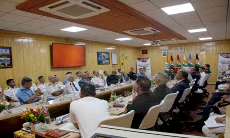 Strategic Leaders' Conclave at ANC deliberates on way ahead for Tri-Services Command