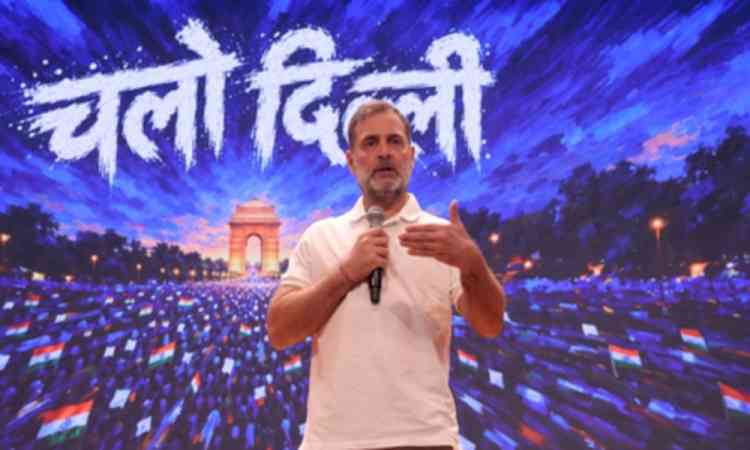 Centre shielding Gyanesh Kumar but CEC is losing sleep: Rahul ahead of INDIA bloc march