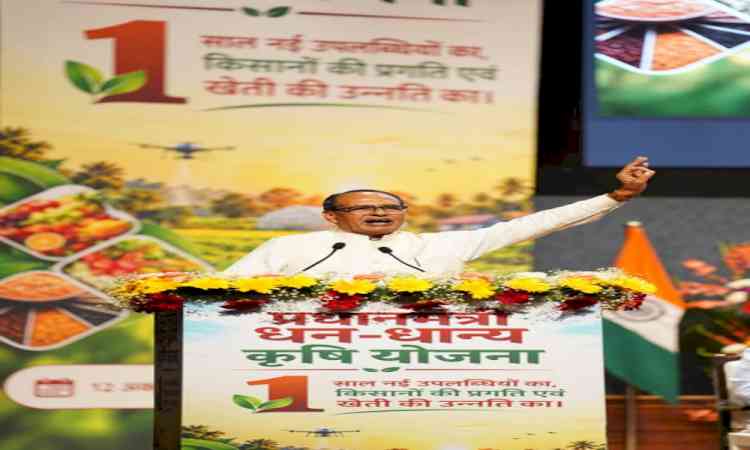 PM’s Dhan-Dhaanya Krishi Yojana to boost farmers’ incomes: Shivraj Chouhan