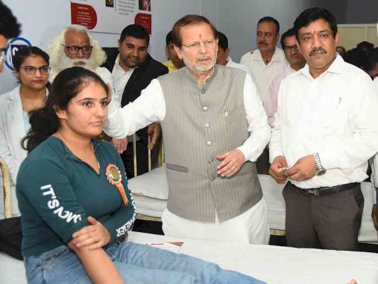 जन्मदिन पर डॉ अरविंद शर्मा ने गौड़ शिक्षण संस्थान को 21 लाख रुपये देने की घोषणा की