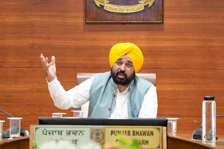 BJP Must Explain How Drug Supplies Continued Through Gujarat Ports Under Its Rule: CM Bhagwant Singh Mann