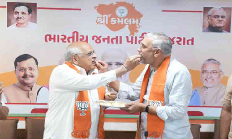 Civic poll results reflect trust in BJP’s development agenda: Gujarat CM 