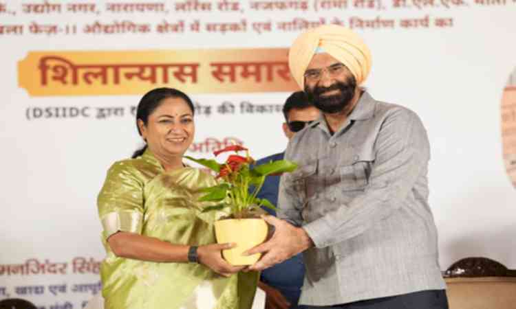 Delhi CM Rekha Gupta launches Rs 170 crore infra projects in industrial areas