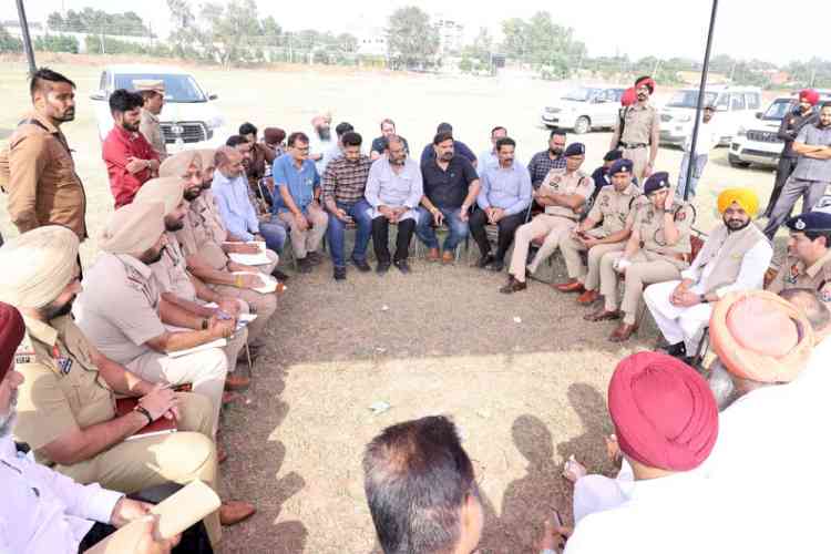 Cabinet Minister Tarunpreet Singh Sond Reviews Dussehra Festival Preparations in Khanna