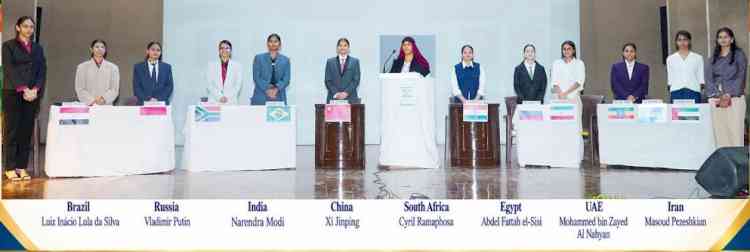 KMV Organises Mock BRICS Summit 2026 to Promote Experiential Learning and Diplomatic Skills