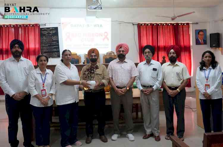 Rayat Bahra Professional University Observes Bhai Kanhaiya Ji Manav Seva Sankalp Diwas; Organizes Eye Donation Awareness Camp