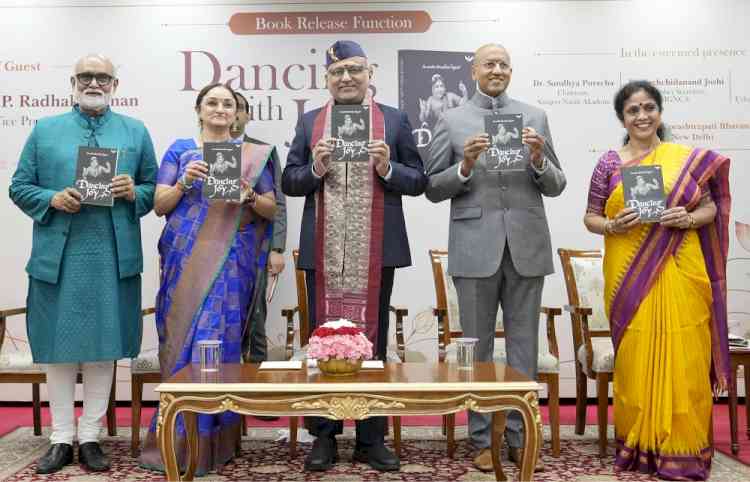 Vice President of India releases inspirational memoir ‘Dancing with Joy’ by Ananda Shankar Jayant