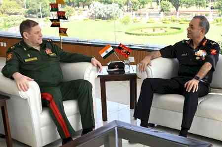 India and Russia discuss deepening military ties, expanding professional exchanges 