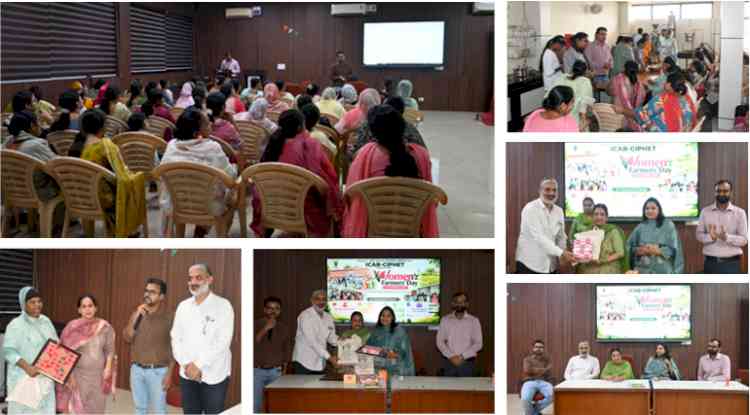 Celebration of Mahila Kisan Diwas (Women Farmers’ Day) at ICAR-CIPHET