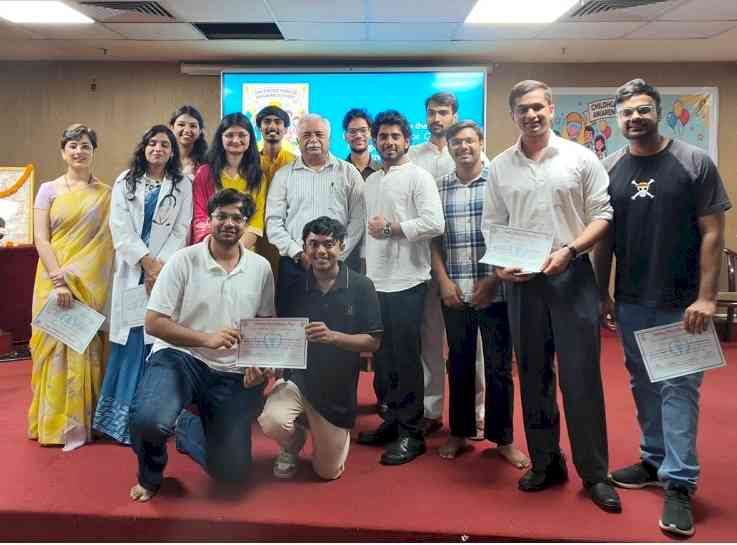 NIIMS Students Stage Musical Theatre on Paediatric Cancer Awareness at GIMS