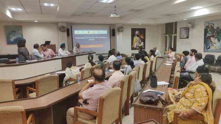 Panjab University brings 15 NGOs together ahead of National Conference on “Technologies for persons with disabilities”