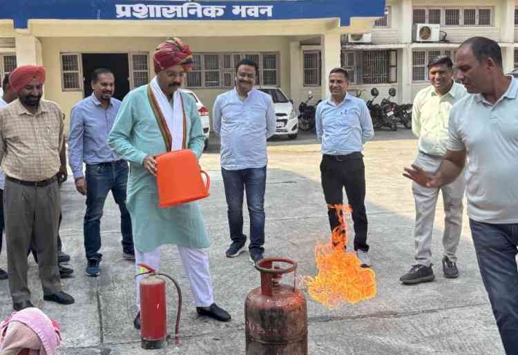 Vigilance, training key to preventing fire accidents: HIRD Director Dr Chauhan