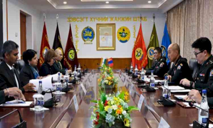 Mongolia appreciates India’s support in cyber security, capacity building of its armed forces