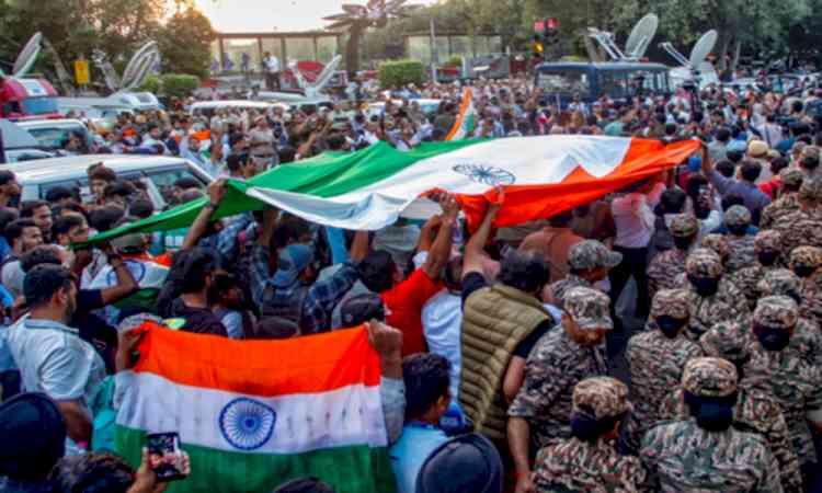 Delhi BJP praises police for smooth handling of CJP-called Tiranga event