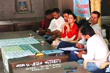 फरमाणा में सेवा सेतु शिविर, पात्र ग्रामीणों का योजनाओं के लिए पंजीकरण