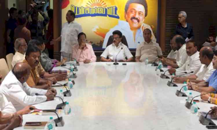 DMK MPs seek CEC‘s removal, scrapping of SIR and return to ballot paper