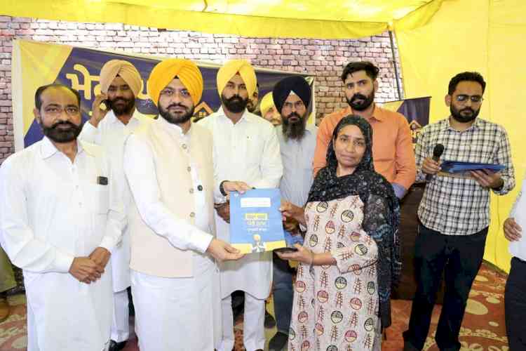 Punjab Government Providing Ownership Documents to Families Living Within the Lal Lakir: Tarunpreet Singh Sond