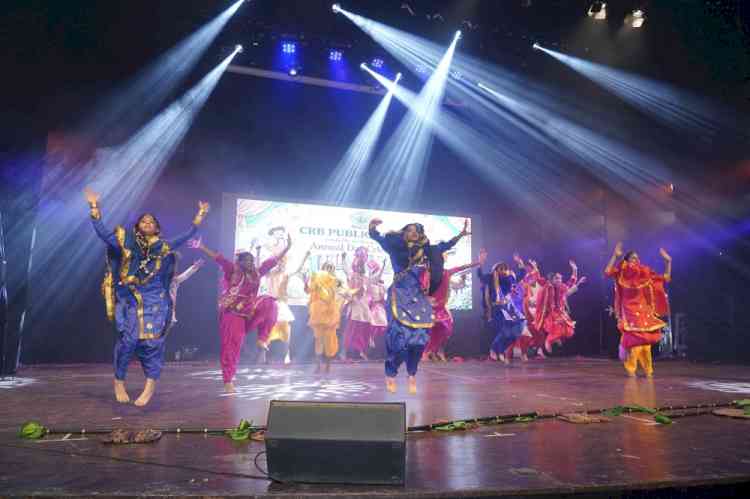 Annual function 'Jhankar' of C.R.B. Public School organized with great enthusiasm and fervour 