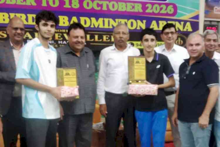 Rohtak Duo Clinch U-17 State Badminton Doubles Title, Daksh Malik and Jayvardhan Hooda outplay rivals in a thrilling doubles final