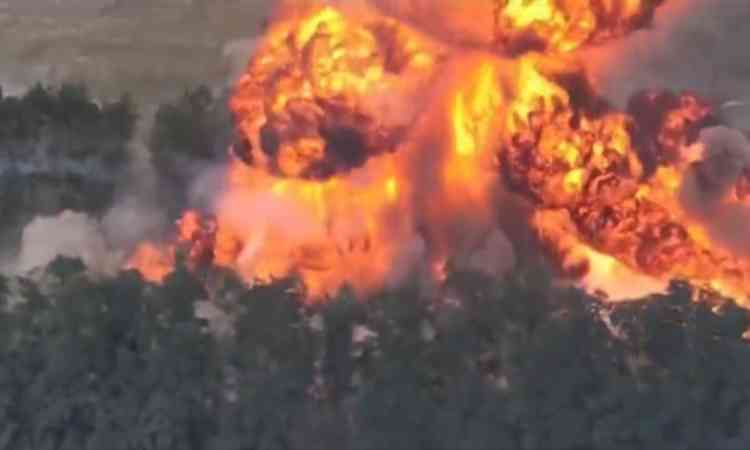 Massive drone assault hits multiple Russian regions
