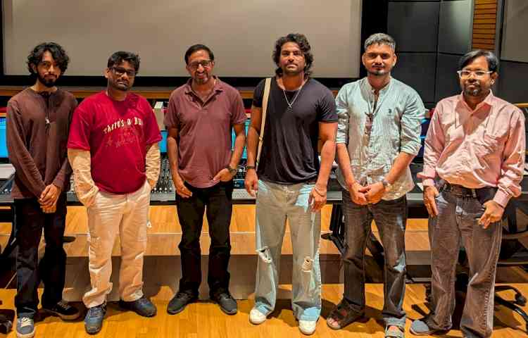 SUPVA students explore Bollywood studios, learn the art of film sound production