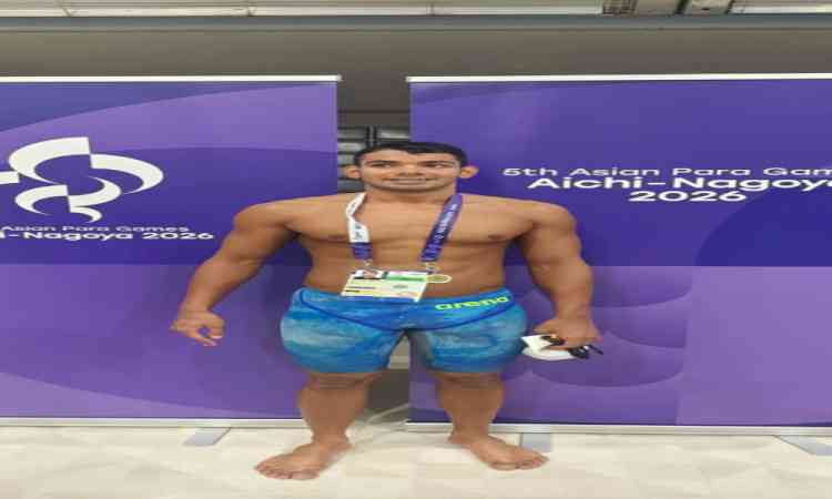 Asian Para Games: Himanshu Nandal clinches bronze in men’s 400m freestyle S11
