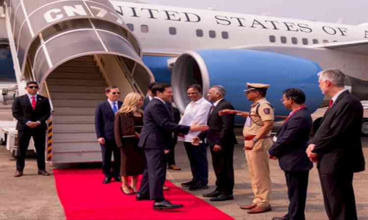 US Secretary of State Marco Rubio arrives in Mumbai, set to hold talks with EAM Jaishankar