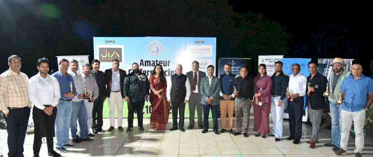 Col Gopi Singh wins 12th AGS Golf Tournament with an overall score of 75