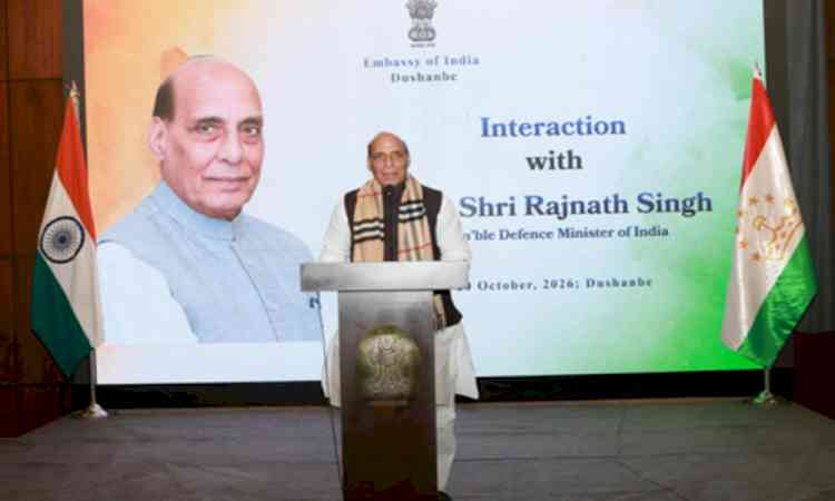 India aspires to combine knowledge and strength with commitment to global peace: Rajnath Singh