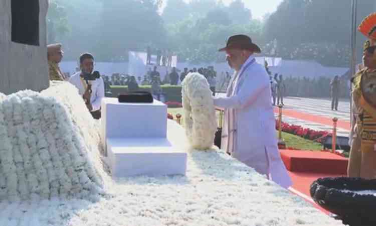 Amit Shah pays tribute to police martyrs, flags off motorcycle rally on Police Commemoration Day