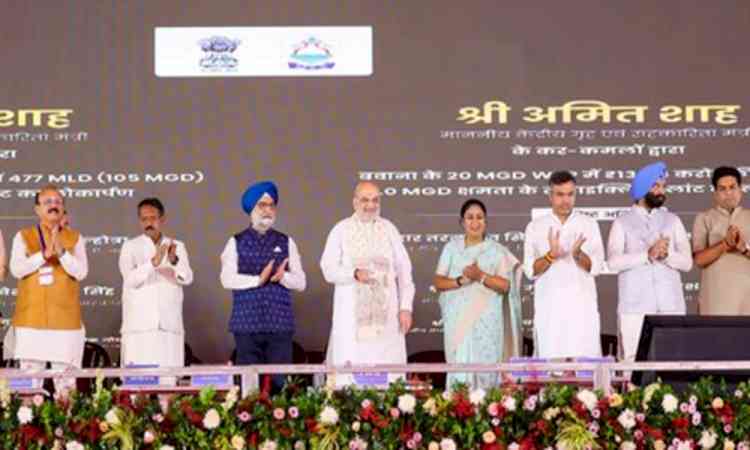 HM Amit Shah launches projects worth Rs 8,941 crore to revive Yamuna in Delhi