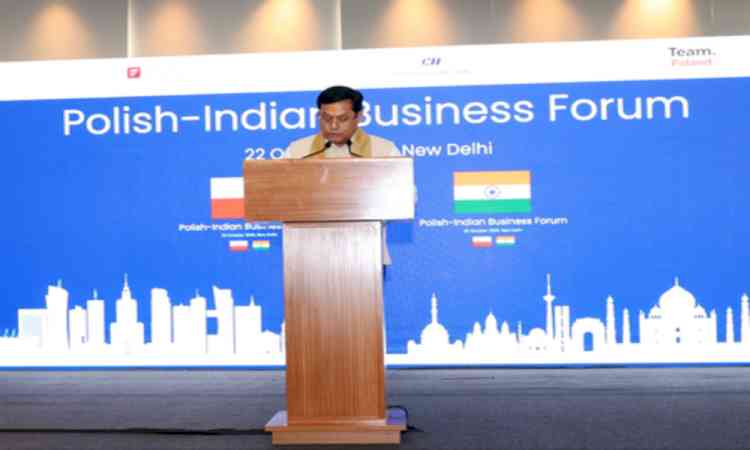 Ports, Shipping, and Waterways Minister Sonowal invites Polish firms to build, innovate, and invest in India